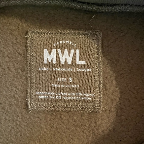 Madewell Light Olive Green Sweater - Picture 4 of 5